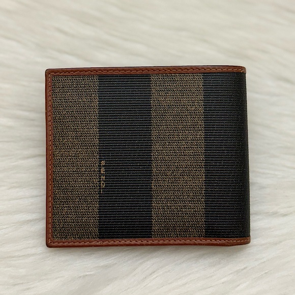 FENDI - PEQUIN STRIPE BI-FOLD WALLET - Picture 4 of 16